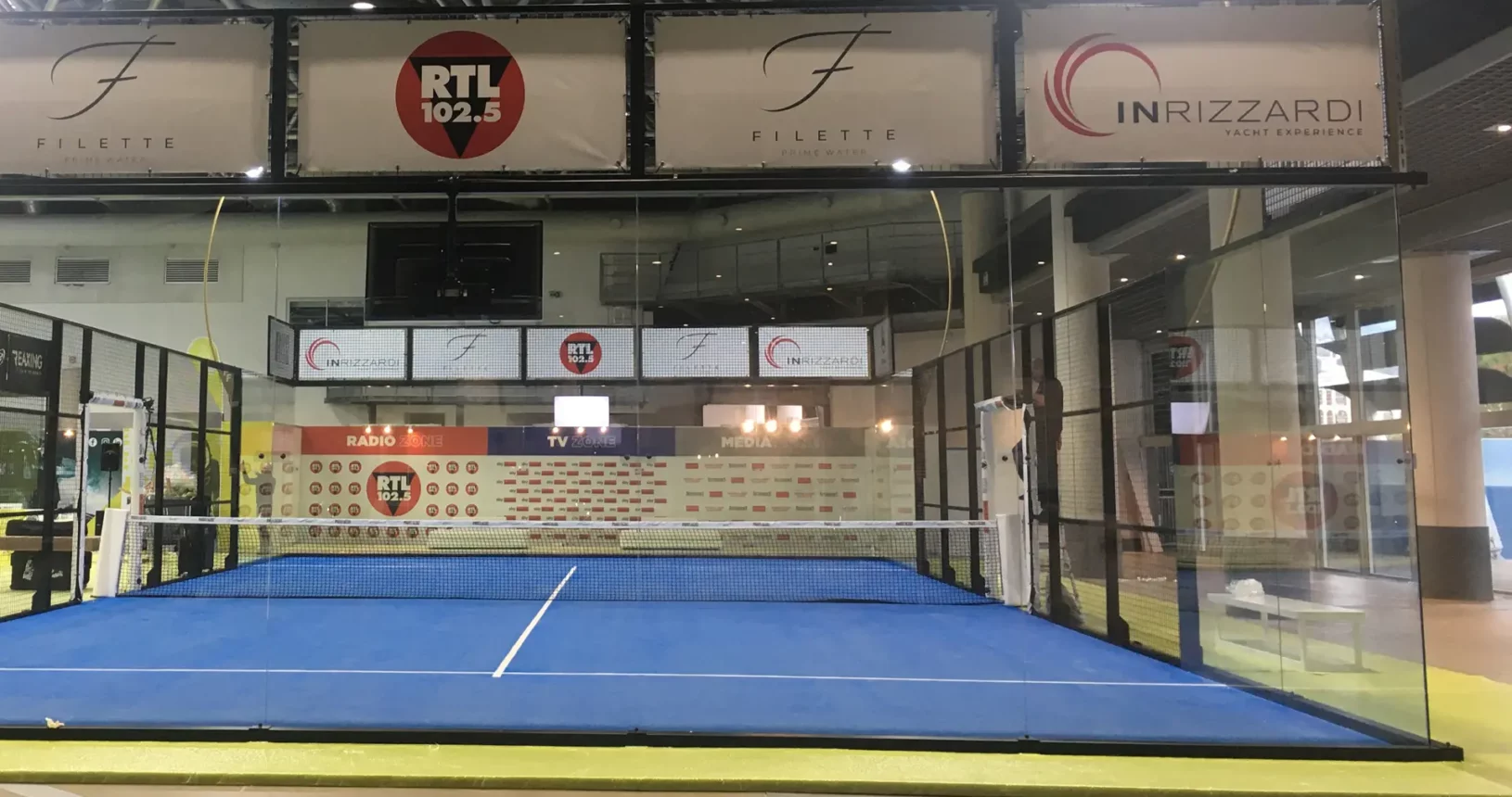 Presentazione Campo da padel Premier Expo Moontecarlo