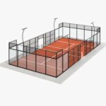 Campo da padel smash. Fornitura ed istallazione campi da Padel. 3bpadel.com