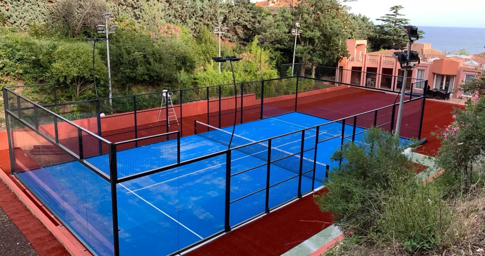 Villa Miramonde Francia campo padel Wing